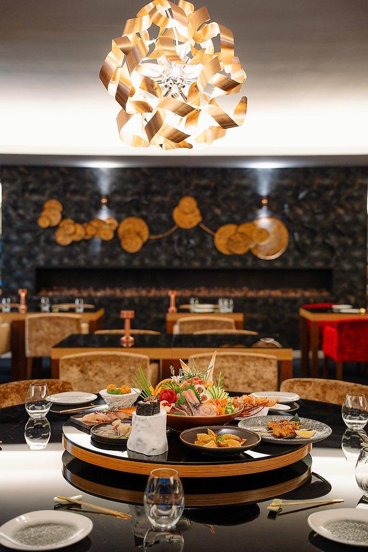 Wine & Books by the Sea, Algarve Resort, Spezialitaetenrestaurant mit asiatischem Ambiente