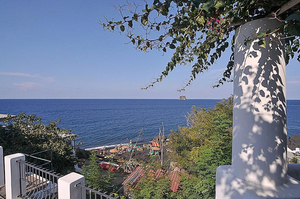 Hotel Villaggio Stromboli, Aussicht auf die sizilianische Landschaft vom Hotel in Catania