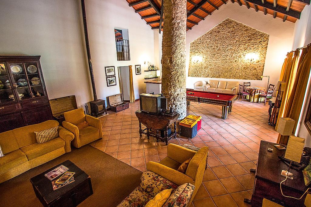 Quinta da Alcaidaria Mór, öffentliche Bereiche