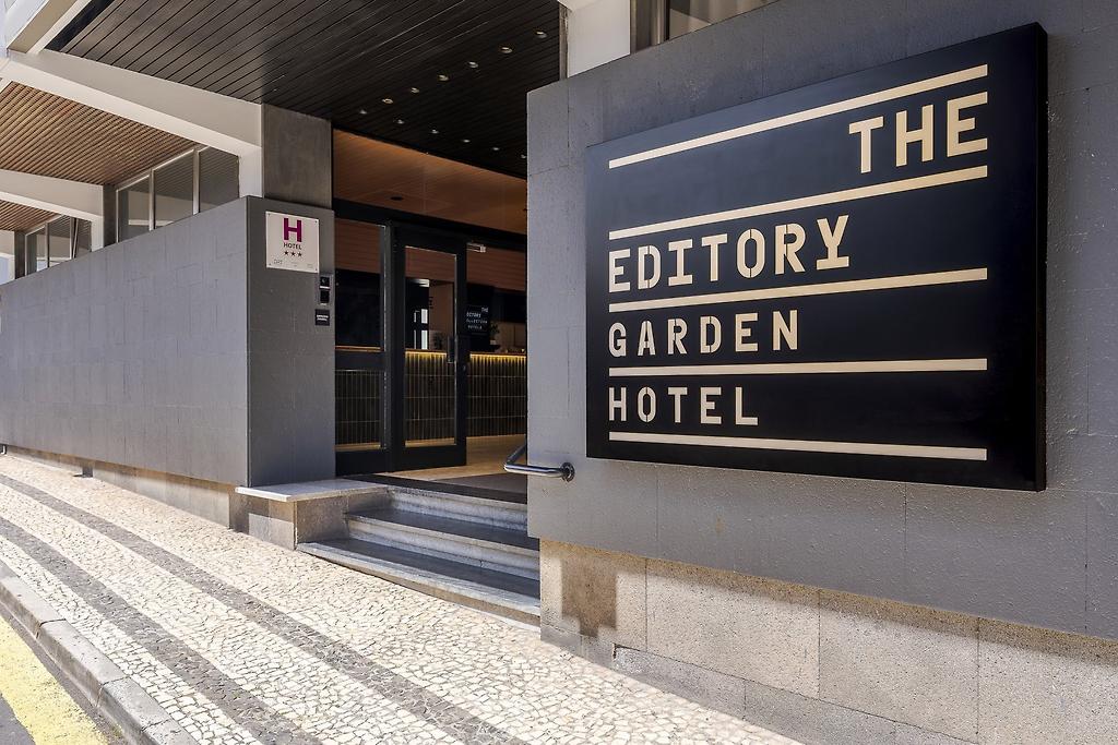 The Editory Garden Carmo Funchal, Außenansicht des Hotels mit moderner Fassade auf Madeira