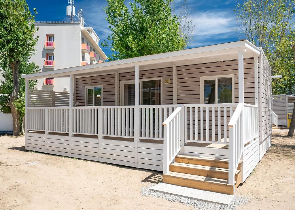 Rimini Family Resort, Superior-Lodge mit gemütlicher Einrichtung