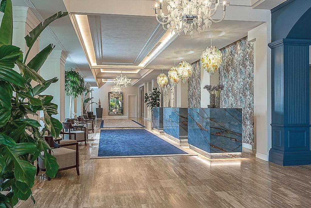 Grand Hotel Gallia, öffentliche Bereiche