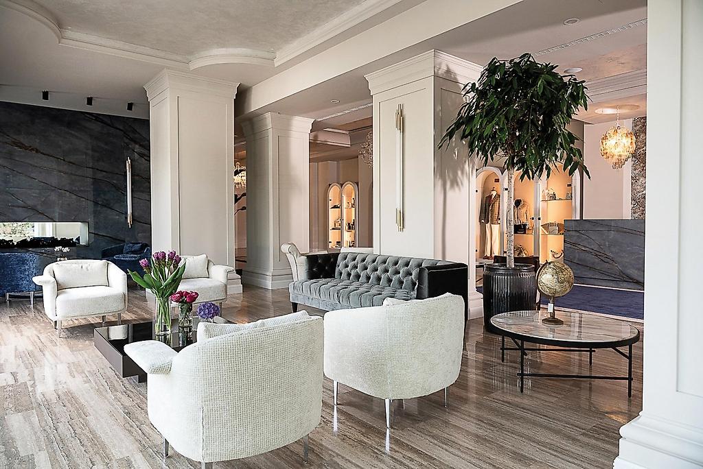 Grand Hotel Gallia, öffentliche Bereiche
