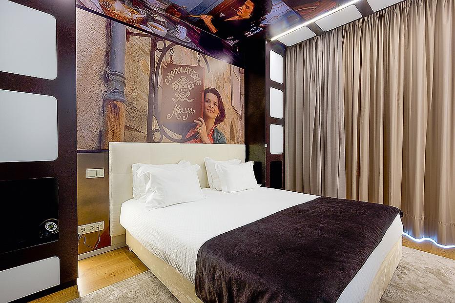 Fábrica do Chocolate Hotel, Doppelbett Cinema
