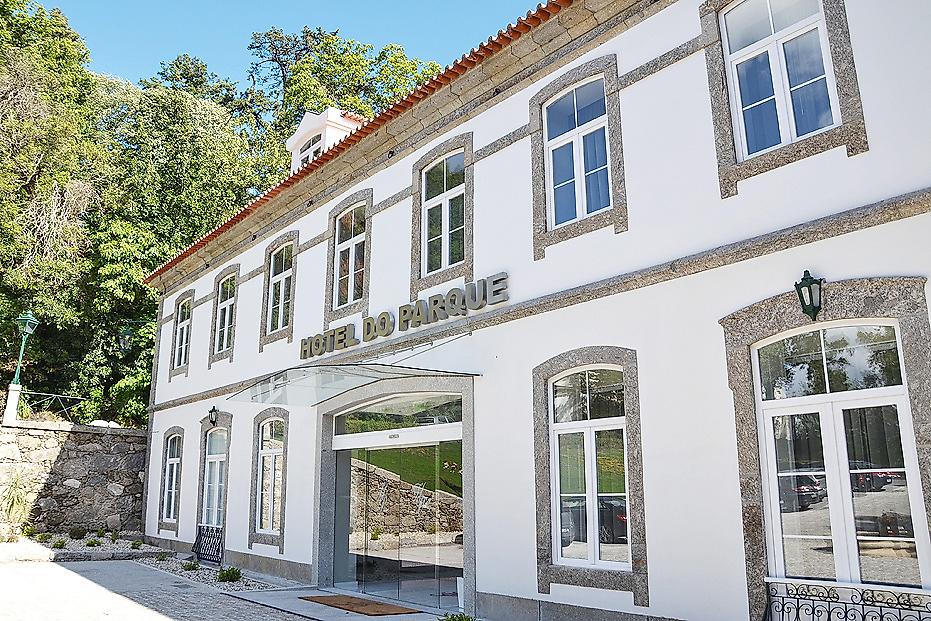 Hotel do Parque, Hoteleingang