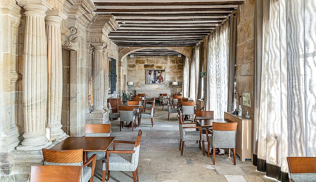Parador de Argómaniz, öffentliche Bereiche