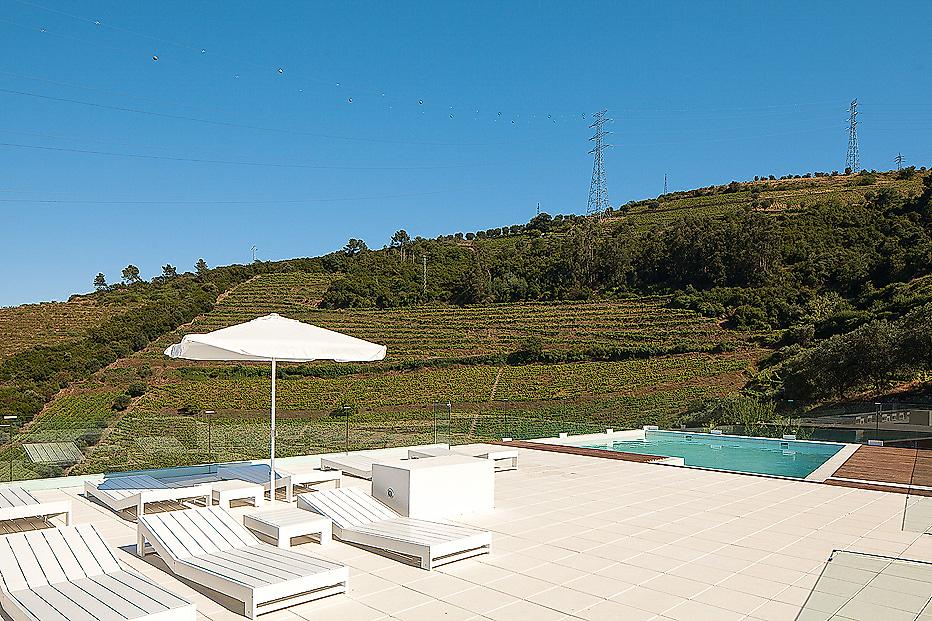 Quinta Casaldronho Wine House, Sonnenterrasse