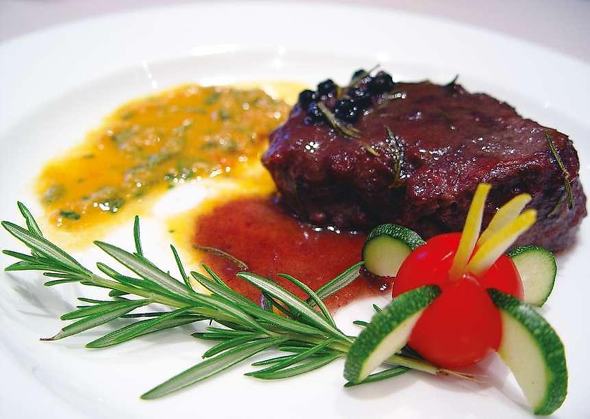 Hotel Clitunno, Restaurant/Gastronomie