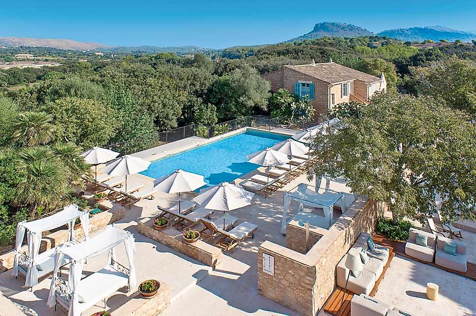 Finca Predi Son Jaumell, Poolblick