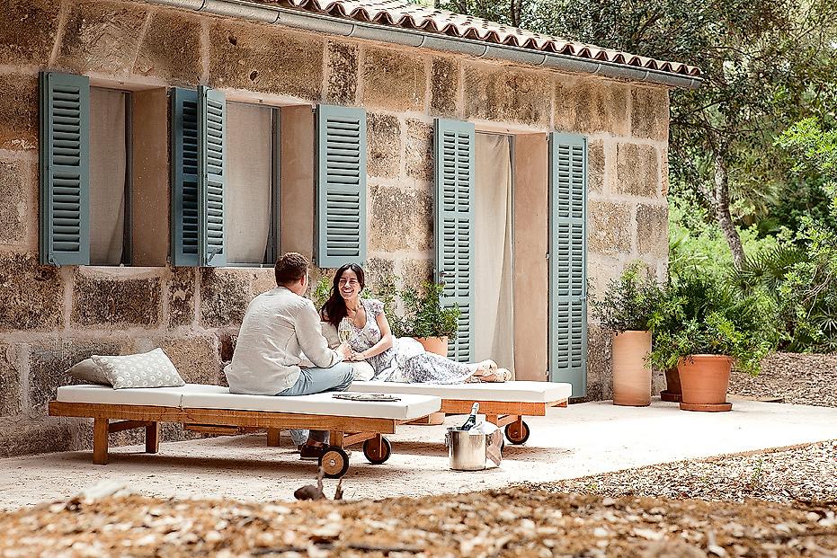 Finca Predi Son Jaumell, Sonnenliegen