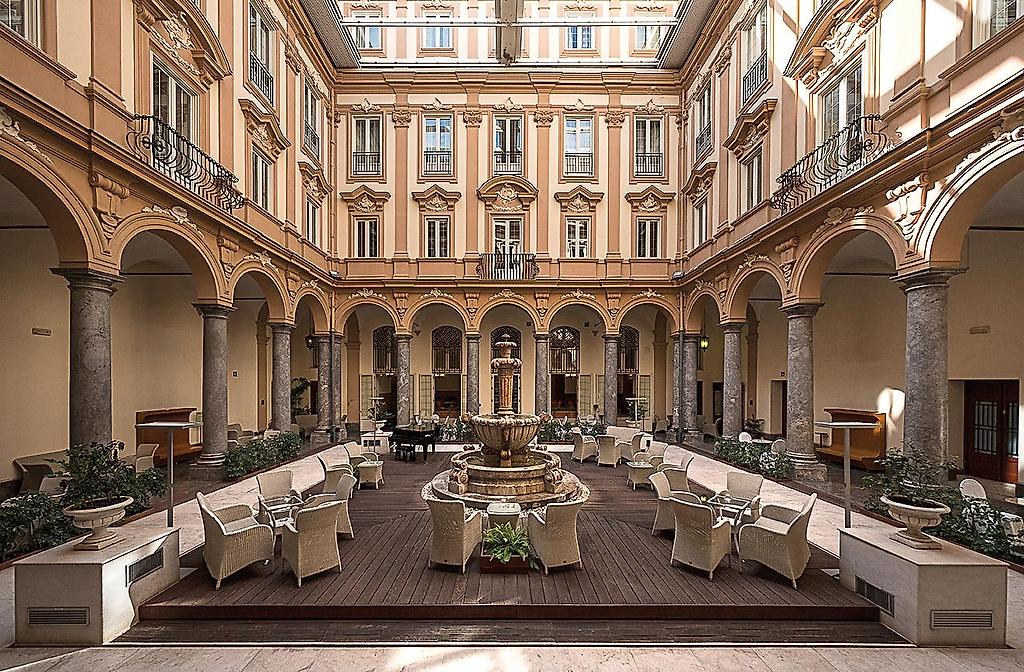 Grand Hotel Piazza Borsa, öffentliche Bereiche