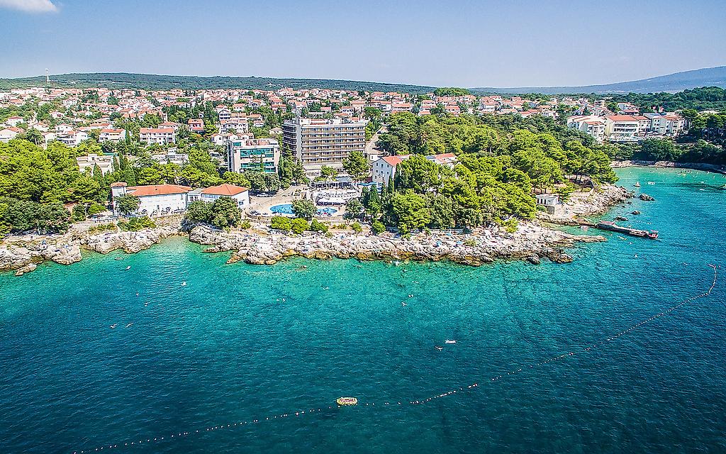 Hotel Resort Dražica – Villa Lovorka, Resort/Hotelanlage