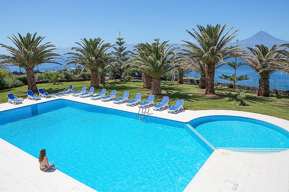 Hotel São Jorge Garden, Pool mit Meerblick