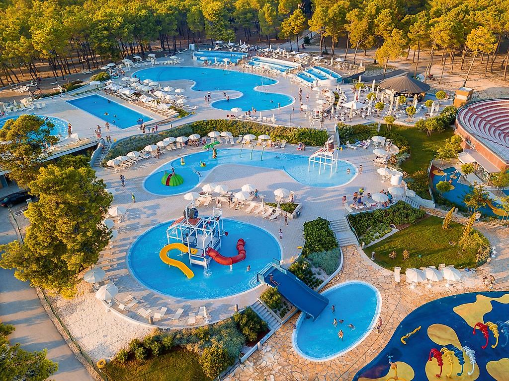 Zaton Holiday Resort 4 Star Appartements, Pool/Poolbereich