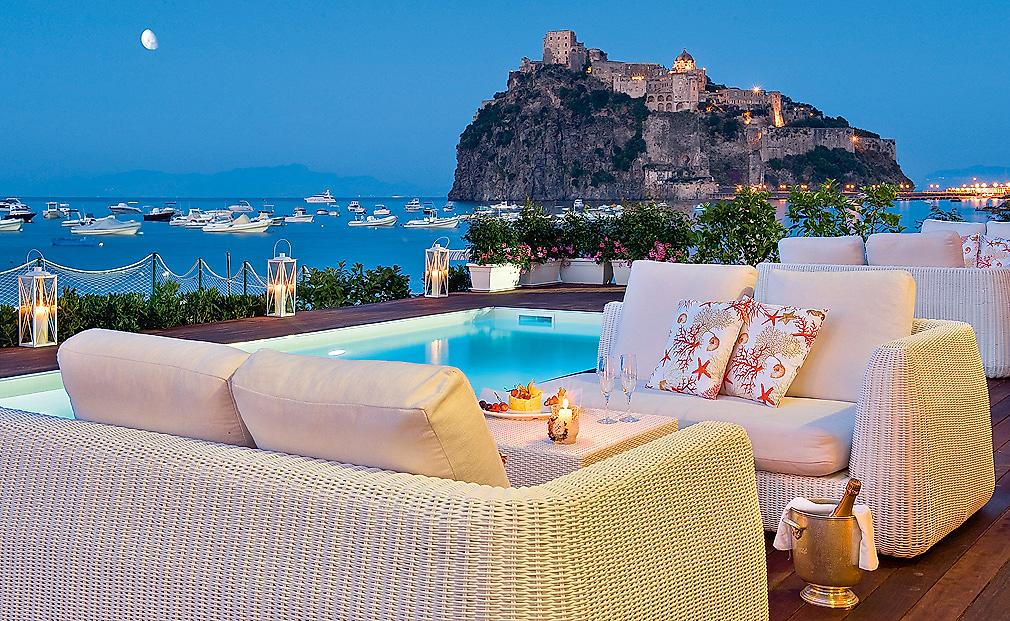 Hotel Miramare e Castello, Pool/Poolbereich