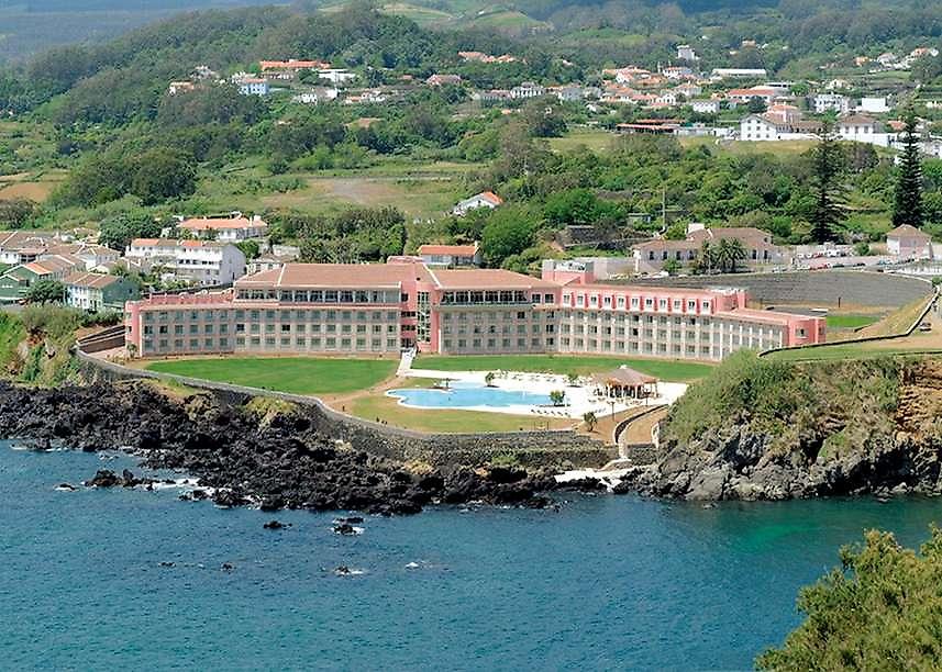 Terceira Mar Hotel, Hotel Luftbild