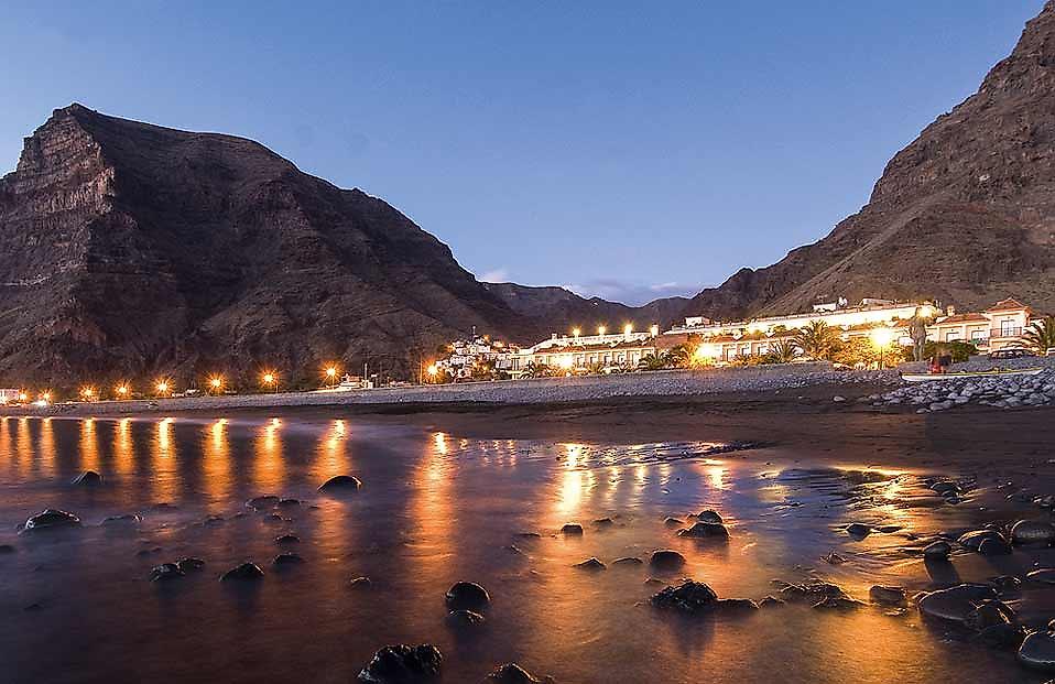 Hotel Gran Rey, Sonnenuntergang