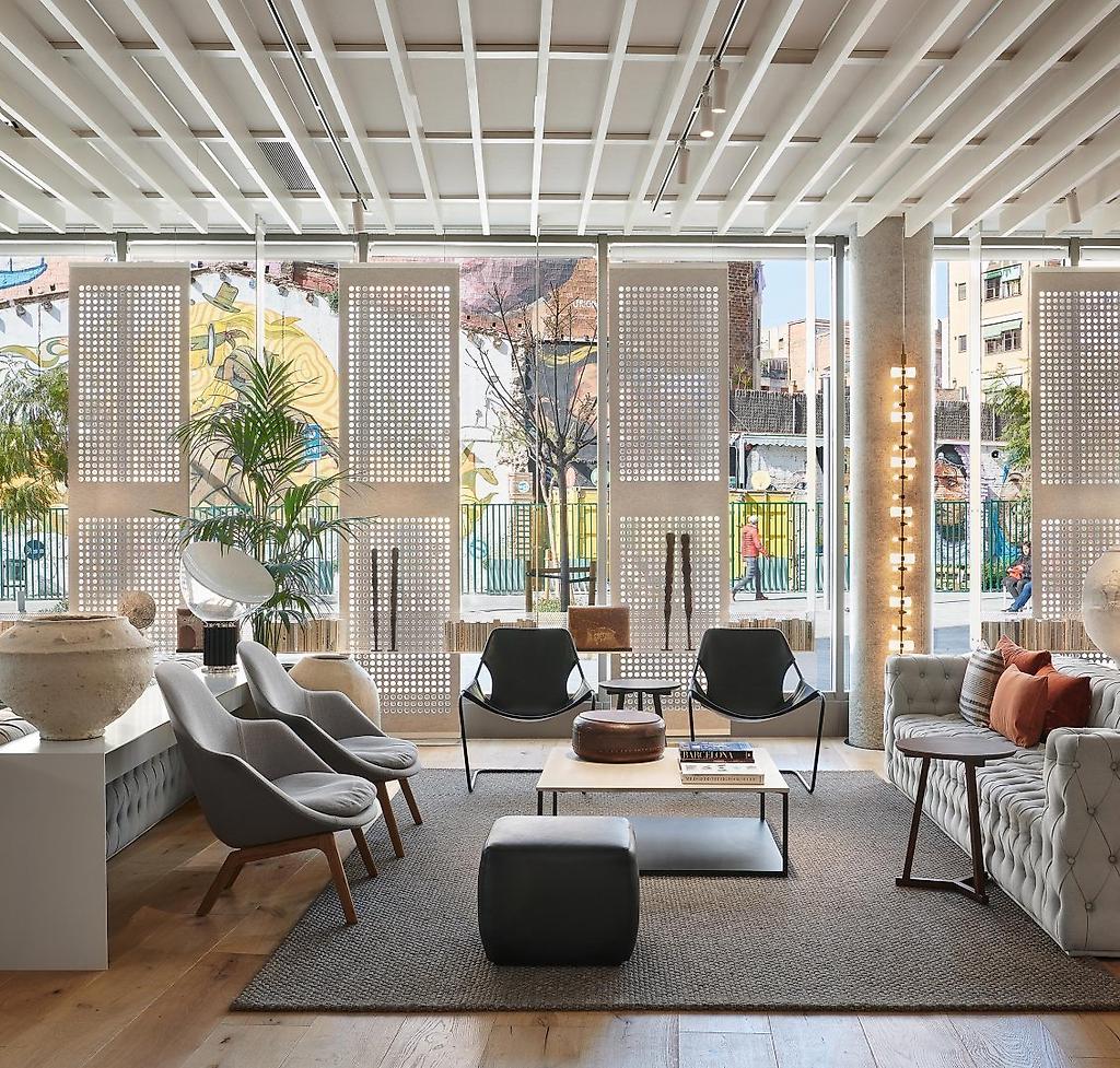 Hotel Occidental Barcelona 1929, öffentliche Bereiche
