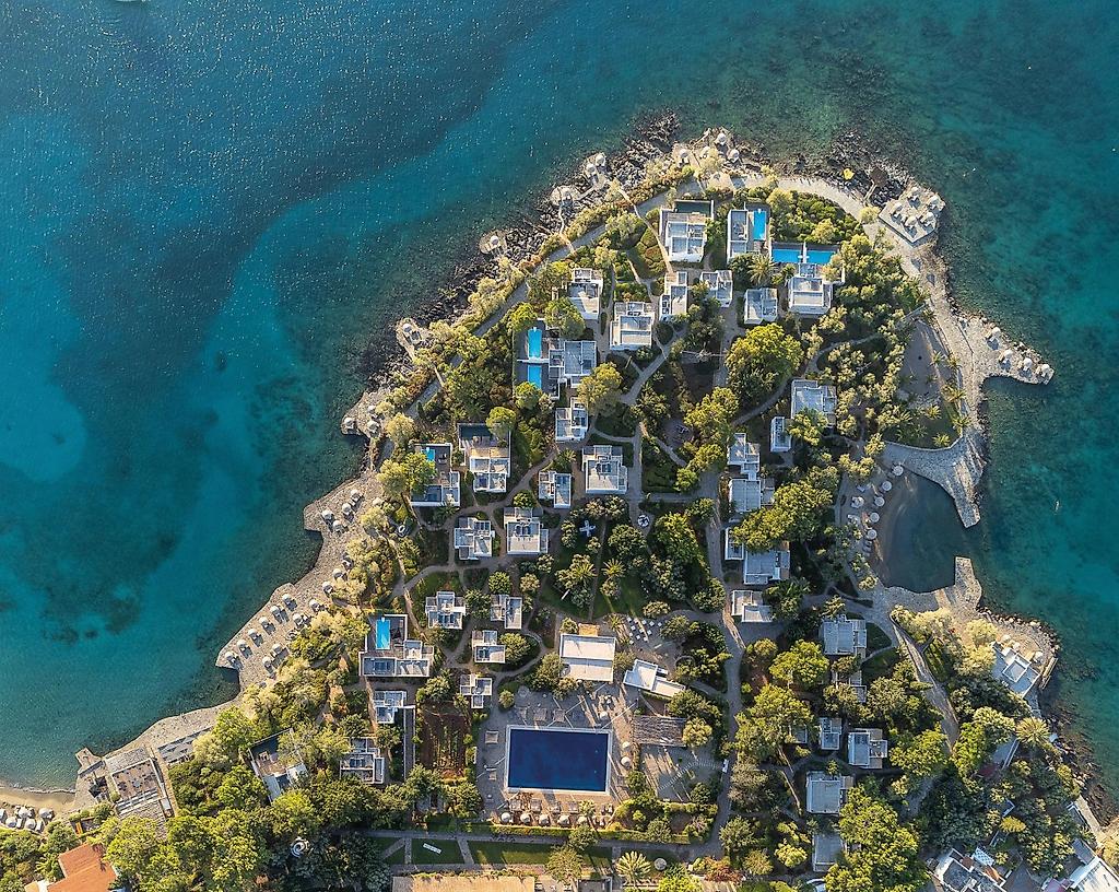 Minos Beach Art Hotel, Resort/Hotelanlage