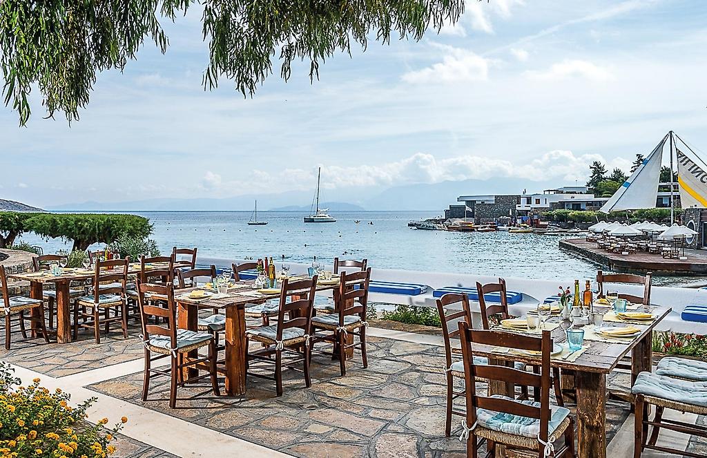 Elounda Bay Palace, Restaurant/Gastronomie
