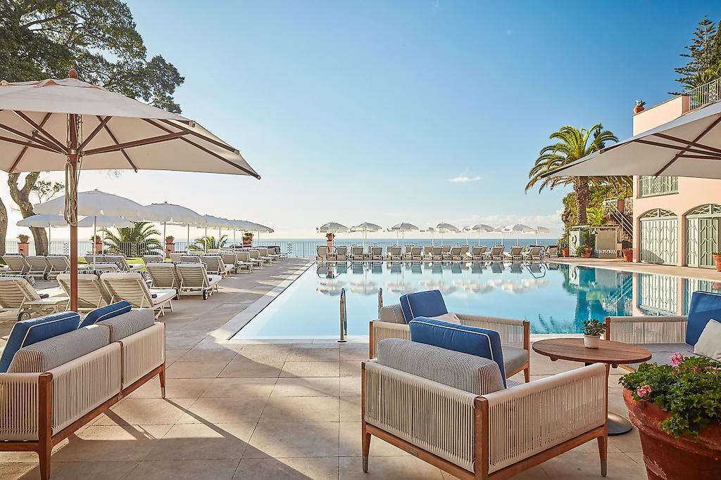 Reid’s Palace, A Belmond Hotel, Pool-Lounge