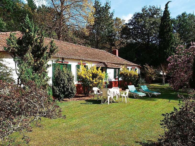 Casas Valle Paraizo, Garten mit Stühlen