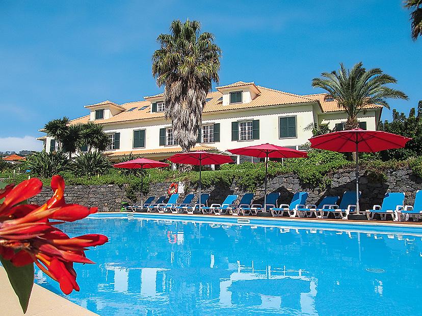 Quinta Alegre, Pool mit Liegen