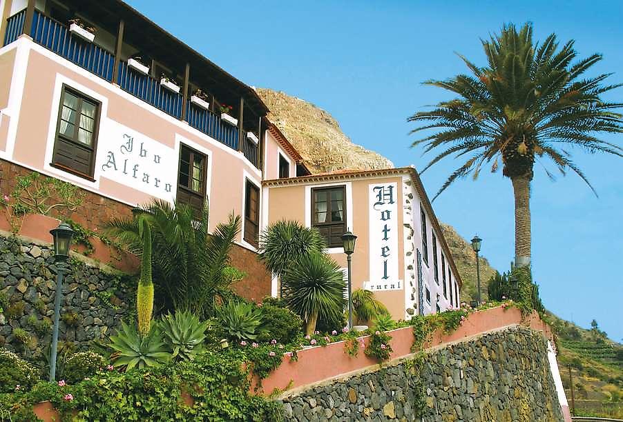 Hotelito Ibo Alfaro, Hoteleingang
