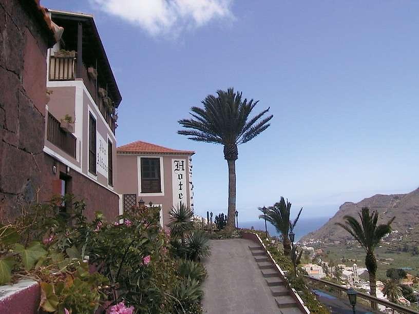 Hotelito Ibo Alfaro, Zufahrt zum Hotel