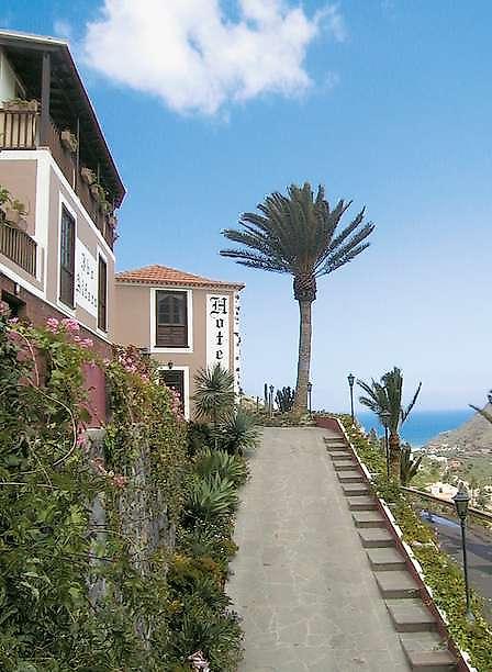 Hotelito Ibo Alfaro, Einfahrt