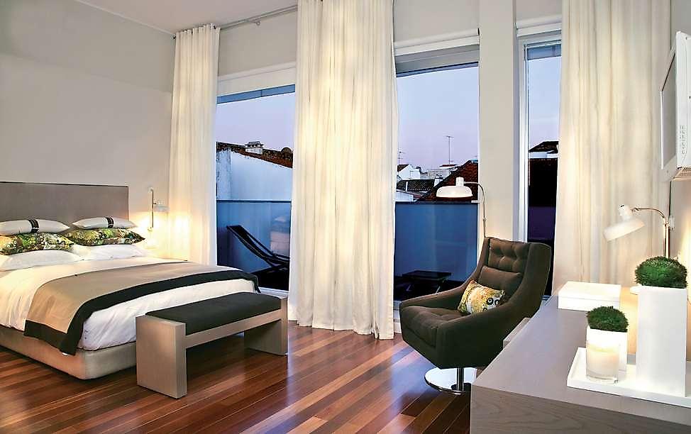 M’AR de AR Aqueduto – Historic Design Hotel & Spa, Doppelzimmer mit Balkon