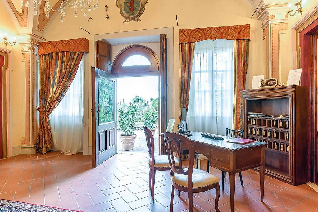 Hotel Villa San Michele, öffentliche Bereiche