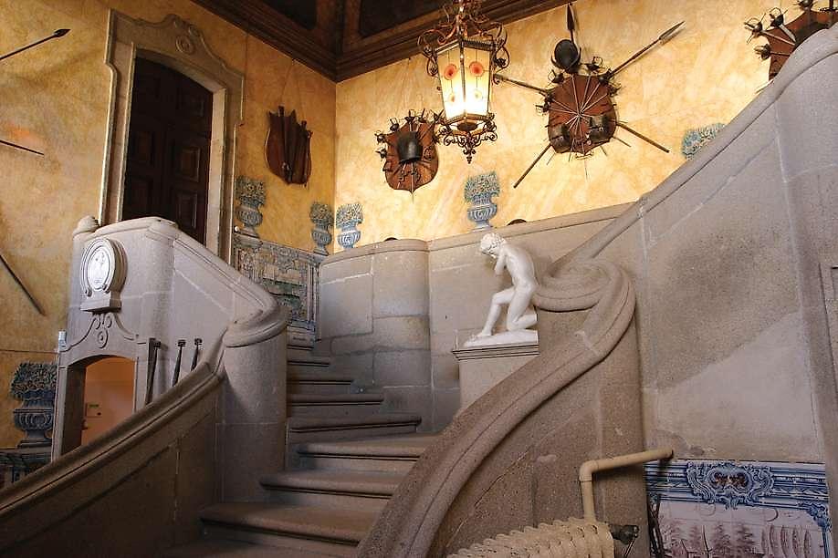 Parador Casa da Ínsua, Treppe