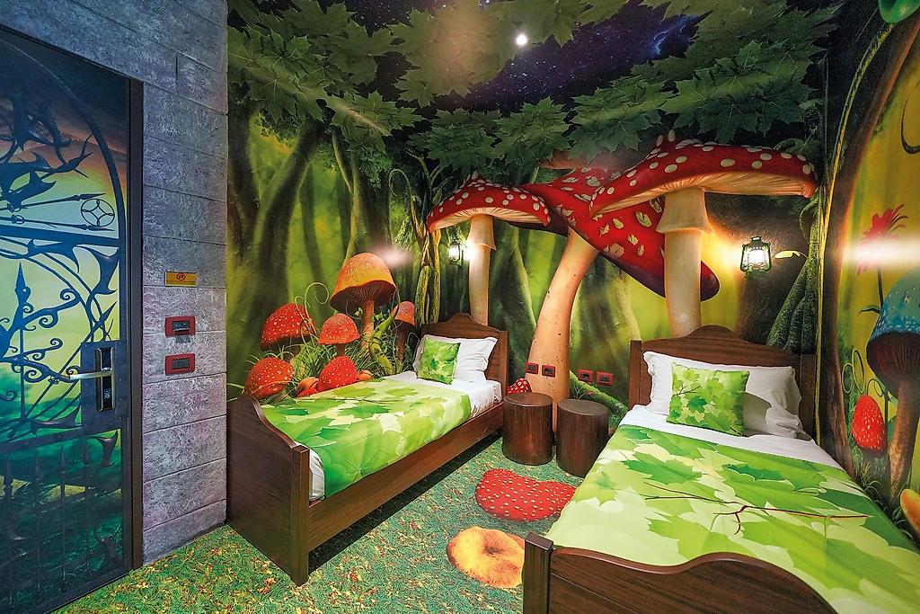Gardaland Magic Hotel, Zimmer/Wohnbeispiel