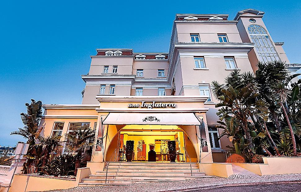 Hotel Inglaterra Estoril, Hoteleingang