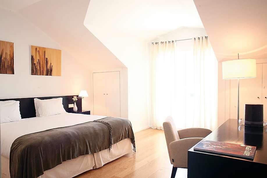 Vila Bicuda, Doppelbett mit Gaube