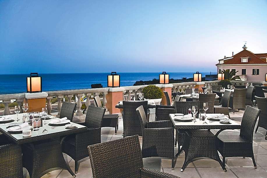 Grande Real Villa Italia Hotel & Spa, Restaurantterrasse