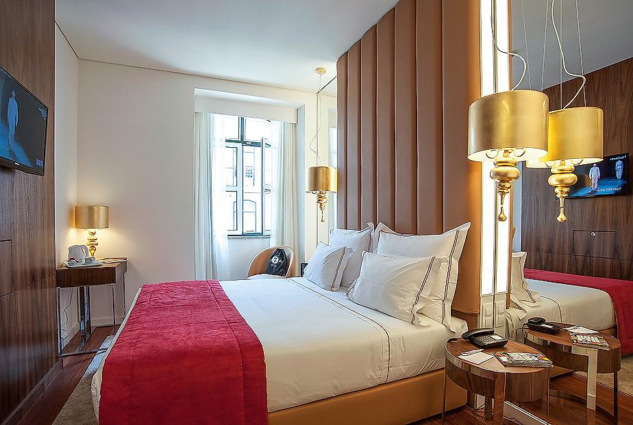 The 7 Hotel Lisbon Sensations, Doppelbett