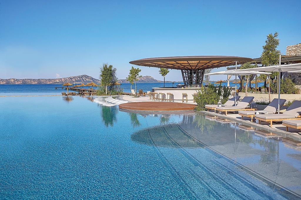 W Costa Navarino, Pool/Poolbereich
