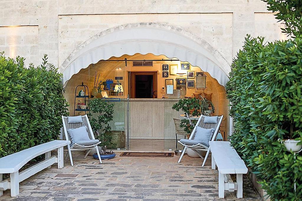 Masseria Torre del Diamante, öffentliche Bereiche