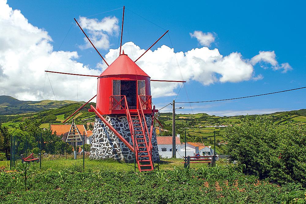 Windmühle auf Faial