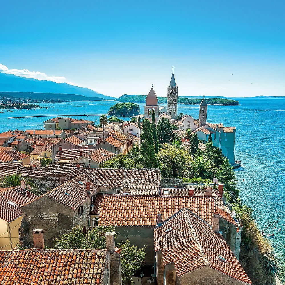 Insel Rab Kvarner Bucht