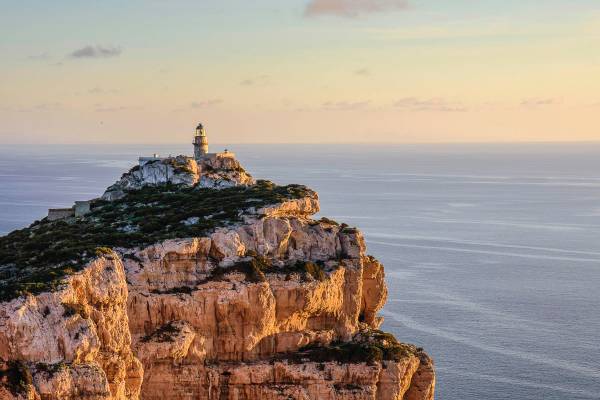 Sonnenuntergang, Sardinien, Italien