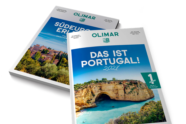 Stapel von OLIMAR Magalogen