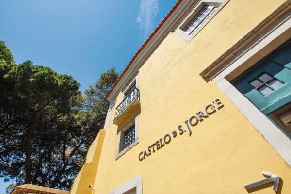 Castelo Sao Jorge in Lissabon Castelo Sao Jorge Lissabon