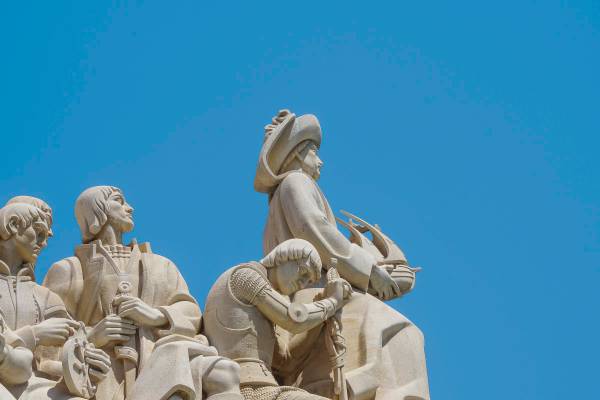 Seefahrerdenkmal in Belém Seefahrerdenkmal Padrão dos Descobrimentos Belém Lissabon