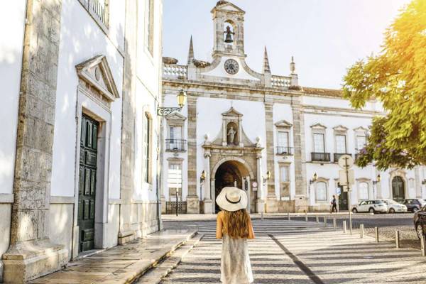 Kirche in Faro, Portugal