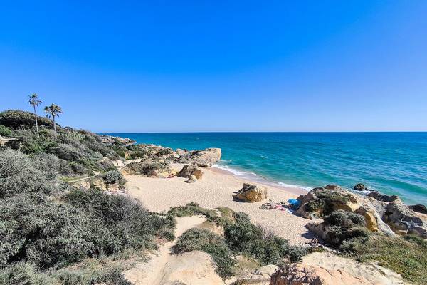 Praia Galé, Albufeira, Portugal