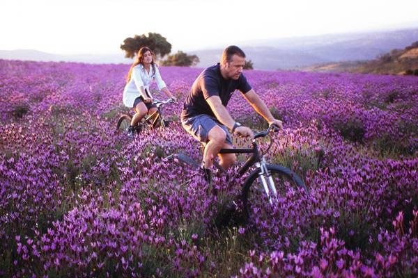 Mountainbiker in Mittelportugal