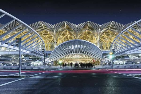U-Bahn Station Oriente Lissabon